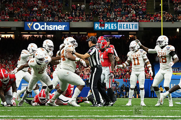 College Football - Allstate Sugar Bowl: Texas Longhorns vs Goergia Bulldogs