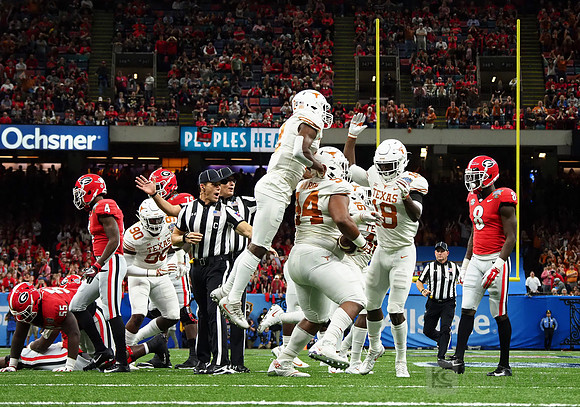 Texas Longhorns defensive lineman Gerald Wilbon (94)