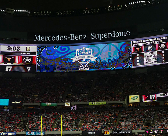 College Football - Allstate Sugar Bowl: Texas Longhorns vs Goergia Bulldogs