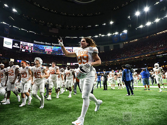 Texas Longhorns tight end Chris Fehr (89)