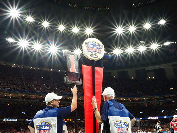 College Football - Allstate Sugar Bowl: Texas Longhorns vs Goergia Bulldogs