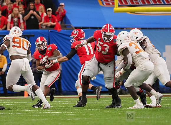 Georgia Bulldogs running back D'Andre Swift (7)