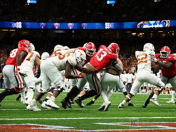 College Football - Allstate Sugar Bowl: Texas Longhorns vs Goergia Bulldogs