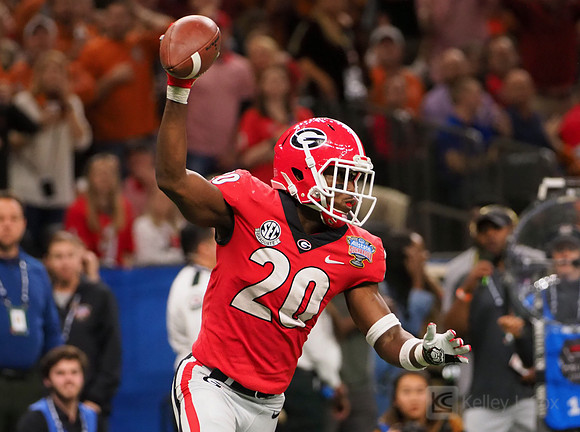 Georgia Bulldogs defensive back J.R. Reed (20)
