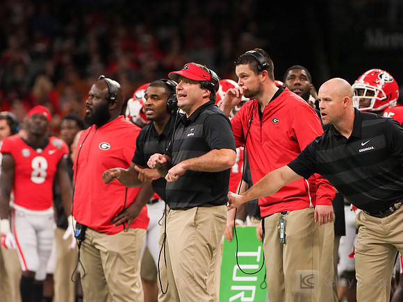 Georgia Bulldogs head coach Kirby Smart