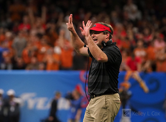 Georgia Bulldogs head coach Kirby Smart