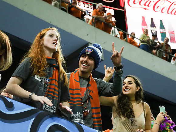 Texas Longhorns fans