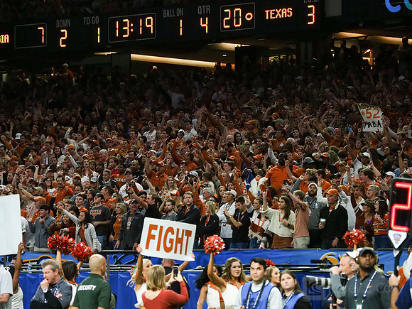 Texas Longhorns fans