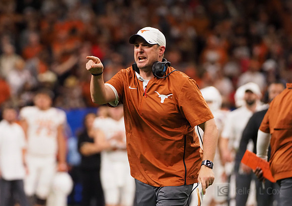 Texas Longhorns head coach Tom Herman