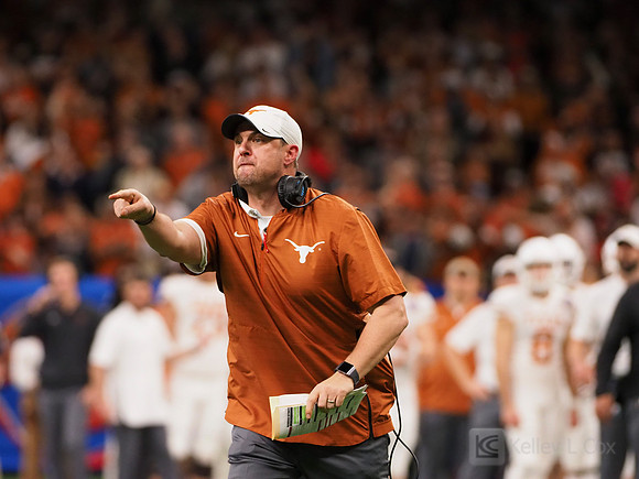 Texas Longhorns head coach Tom Herman