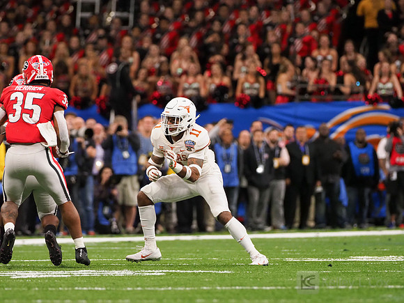 Texas Longhorns defensive back P.J. Locke III (11)