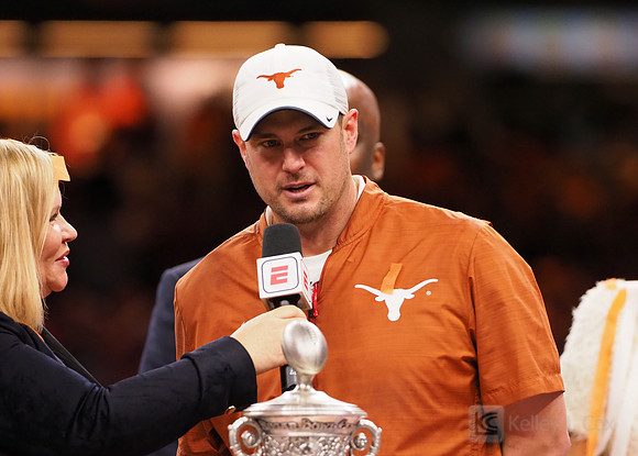 Texas Longhorns head coach Tom Herman