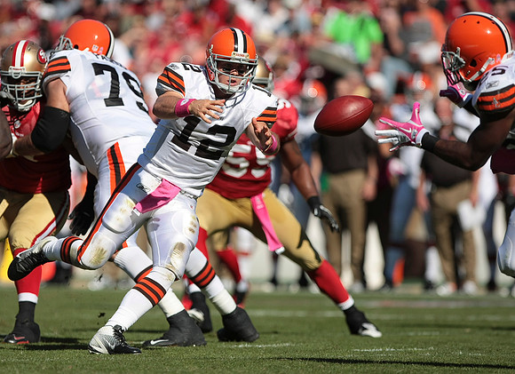 NFL: Browns at 49ers