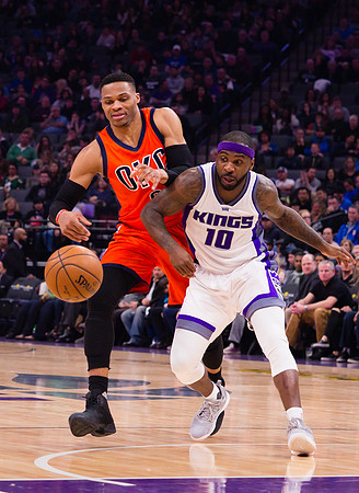NBA: Oklahoma City Thunder at Sacramento Kings