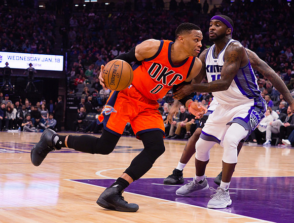 NBA: Oklahoma City Thunder at Sacramento Kings
