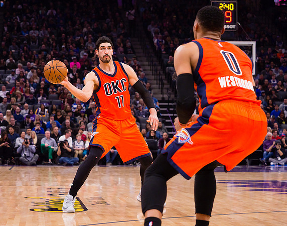NBA: Oklahoma City Thunder at Sacramento Kings