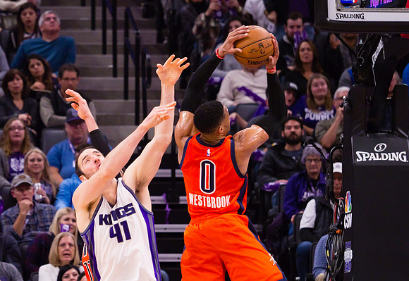 NBA: Oklahoma City Thunder at Sacramento Kings