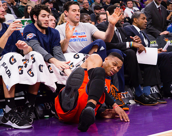 NBA: Oklahoma City Thunder at Sacramento Kings