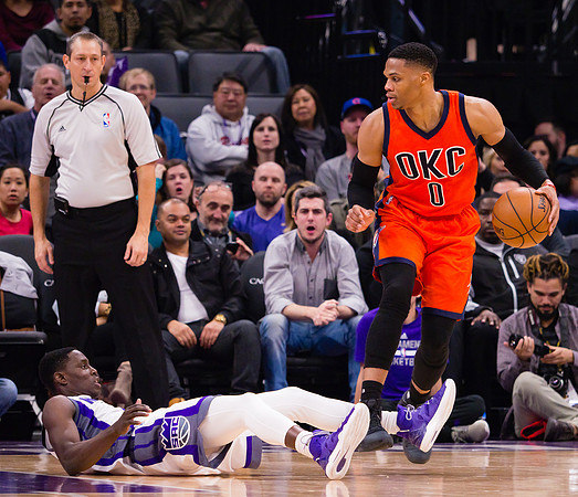 NBA: Oklahoma City Thunder at Sacramento Kings