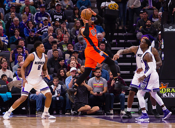 NBA: Oklahoma City Thunder at Sacramento Kings