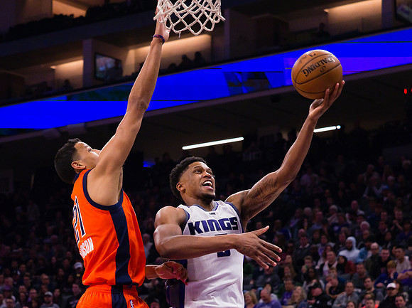 NBA: Oklahoma City Thunder at Sacramento Kings
