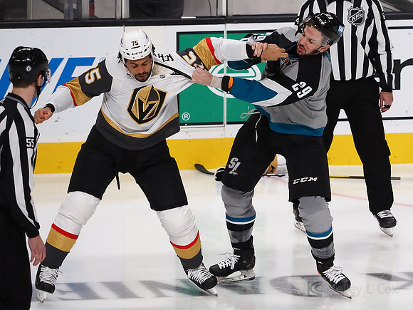 NHL: Vegas Golden Knights at San Jose Sharks