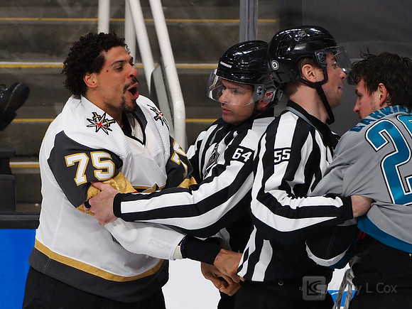 NHL: Vegas Golden Knights at San Jose Sharks