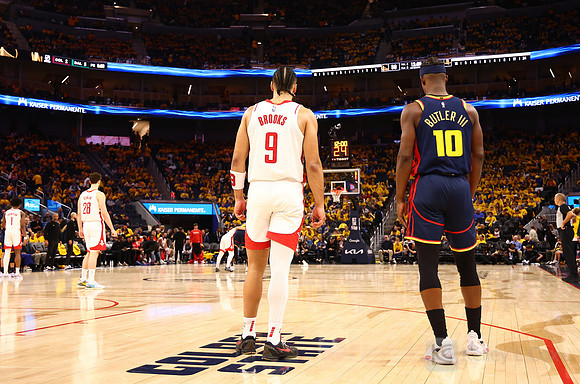 NBA: Playoffs-Houston Rockets at Golden State Warriors