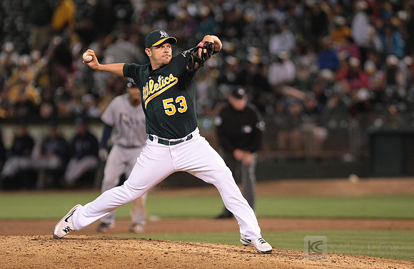 MLB: Tampa Bay Rays at Oakland Athletics