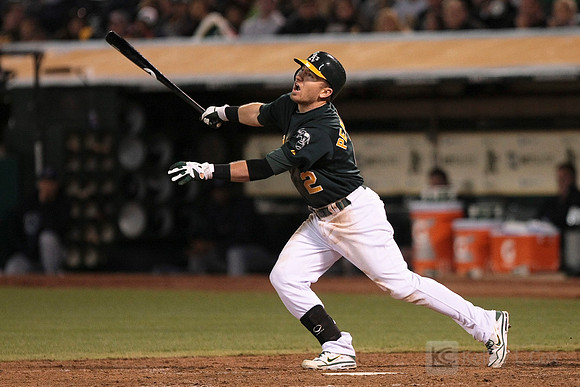 MLB: Cleveland Indians at Oakland Athletics