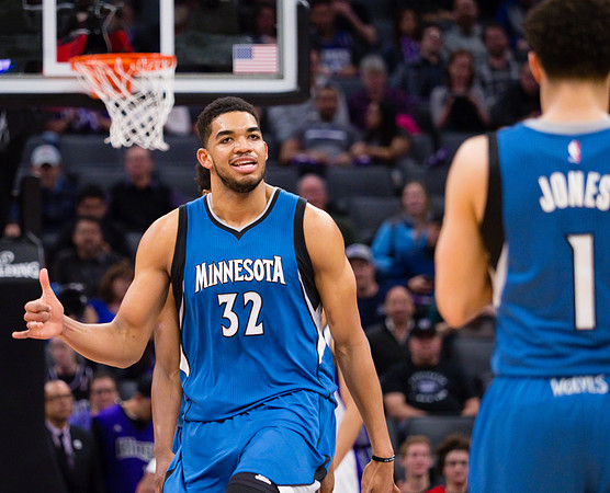 NBA: Minnesota Timberwolves at Sacramento Kings