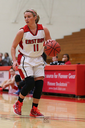 Cal State East Bay Pioneers guard  Laci Effenberger (11)