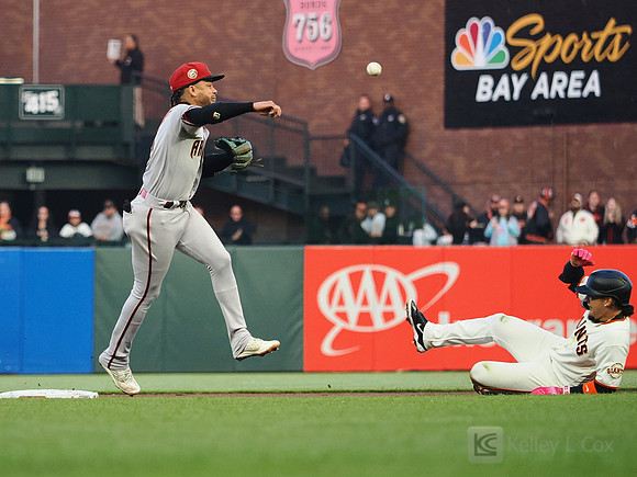 MLB: Arizona Diamondbacks at San Francisco Giants