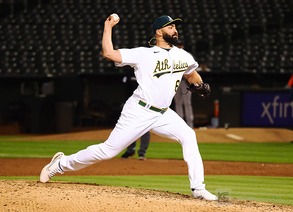 MLB: Houston Astros at Oakland Athletics