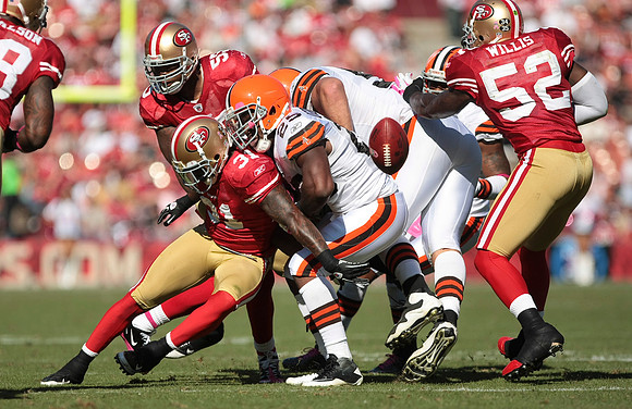 NFL: Browns at 49ers
