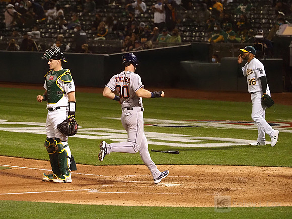 MLB: Houston Astros at Oakland Athletics