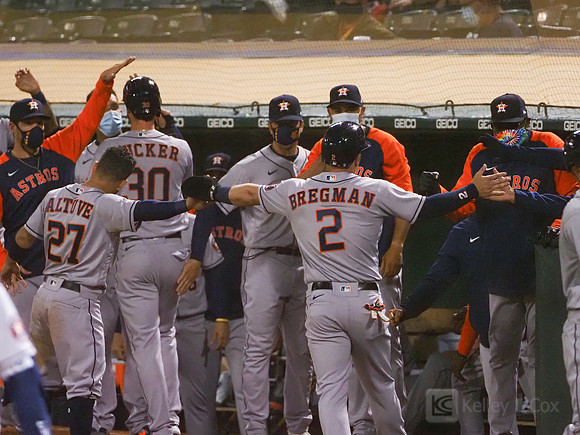 MLB: Houston Astros at Oakland Athletics