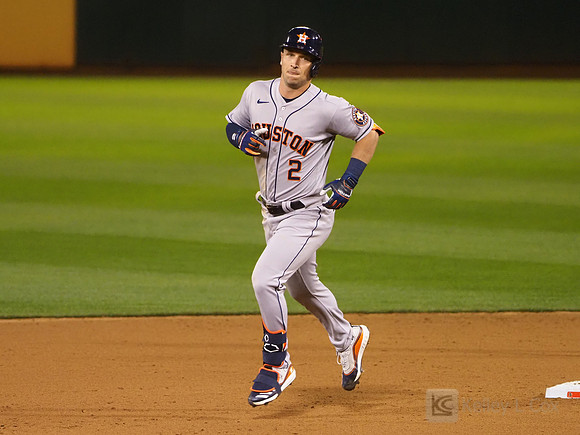MLB: Houston Astros at Oakland Athletics