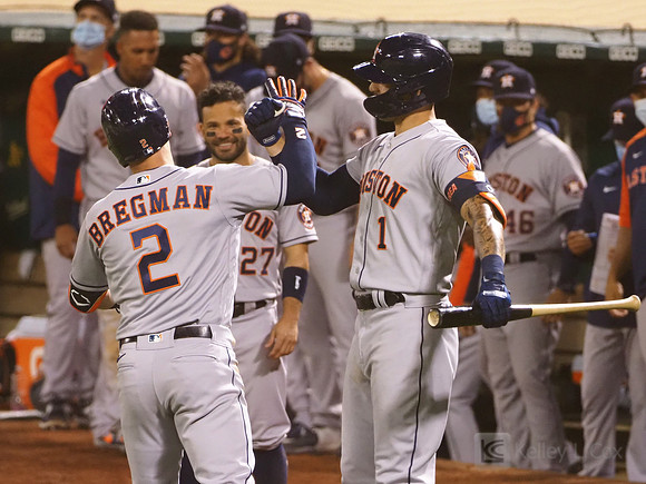 MLB: Houston Astros at Oakland Athletics
