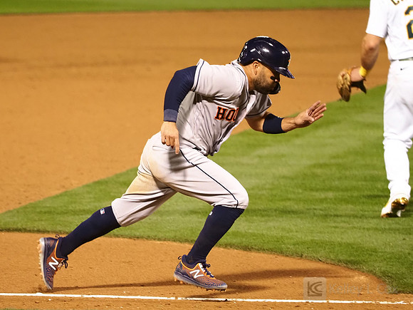 MLB: Houston Astros at Oakland Athletics