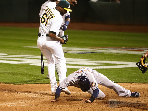 MLB: Houston Astros at Oakland Athletics