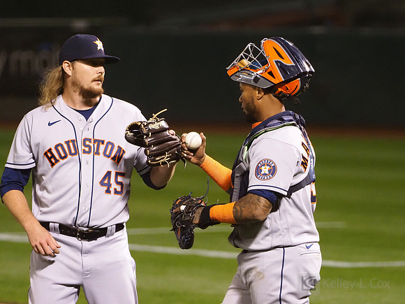 MLB: Houston Astros at Oakland Athletics