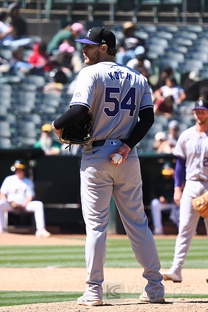MLB: Colorado Rockies at Oakland Athletics
