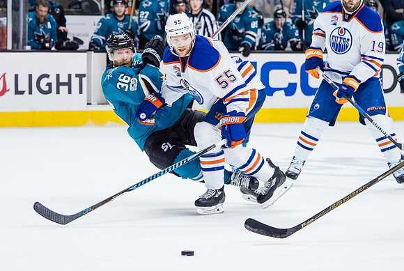 NHL: Stanley Cup Playoffs-Edmonton Oilers at San Jose Sharks