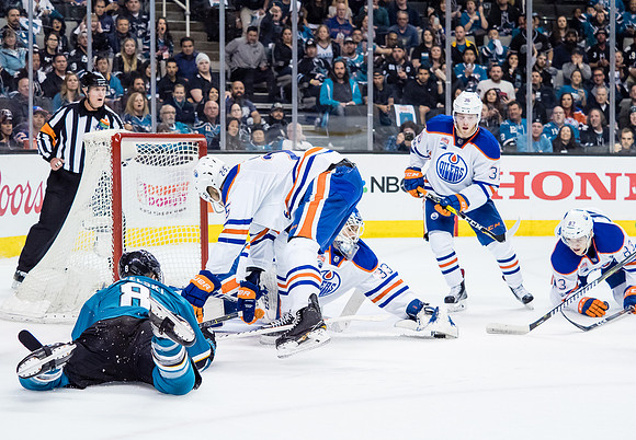 NHL: Stanley Cup Playoffs-Edmonton Oilers at San Jose Sharks