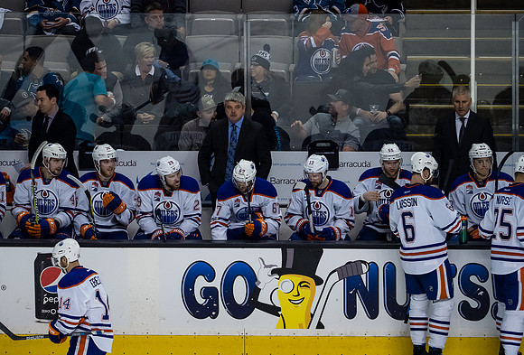 NHL: Stanley Cup Playoffs-Edmonton Oilers at San Jose Sharks