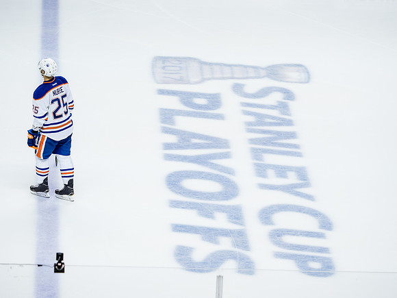 NHL: Stanley Cup Playoffs-Edmonton Oilers at San Jose Sharks