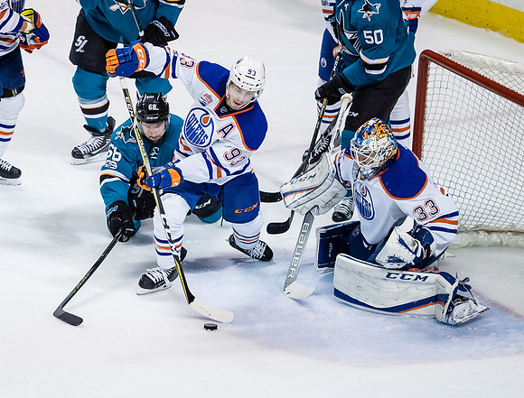 NHL: Stanley Cup Playoffs-Edmonton Oilers at San Jose Sharks