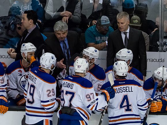 NHL: Stanley Cup Playoffs-Edmonton Oilers at San Jose Sharks