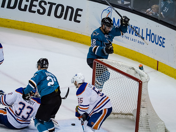 NHL: Stanley Cup Playoffs-Edmonton Oilers at San Jose Sharks